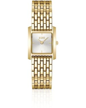 BOSS Tone Watch With Square Case - Metallic
