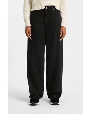 HUGO Relaxed-Fit Jeans - Black