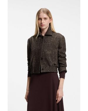 BOSS Bomber-Style Jacket - Black
