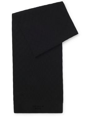 BOSS Porsche X Bufanda Con Diseño A Cuadros Pasha - Negro