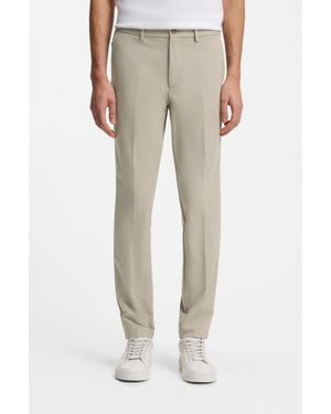 BOSS Slim-Fit Trousers - Natural
