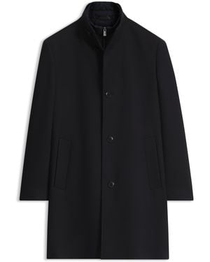 BOSS Abrigo Slim Fit - Negro