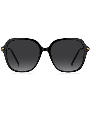BOSS Sonnenbrille Aus Schwarzem Acetat Mit Metallbügeln