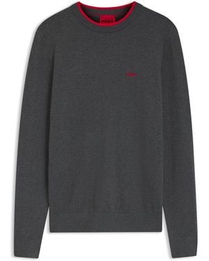 HUGO Regular-Fit Jumper - Grey