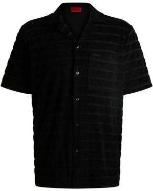 HUGO Relaxed-Fit Shirt - Black