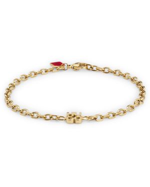 HUGO Schakelarmband Met Plaatje Met Tweedelig Logo - Meerkleurig