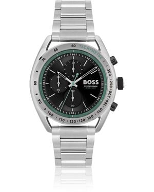 BOSS Multi-Eye Chronograaf Met Schakelband - Metallic