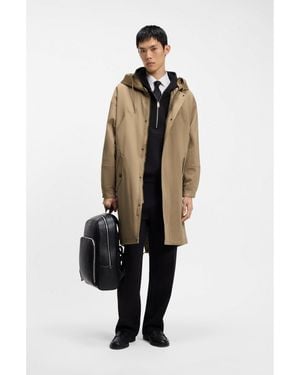 HUGO Water-Repellent Parka - Natural