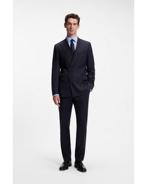 BOSS Two-Piece Slim-Fit Suit - Blue