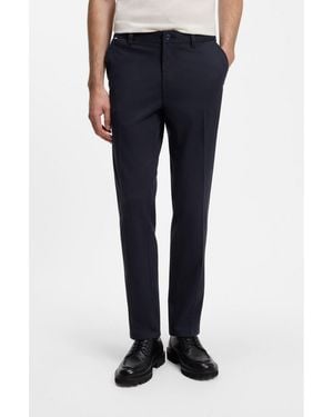BOSS Modern-Fit Pants - Blue