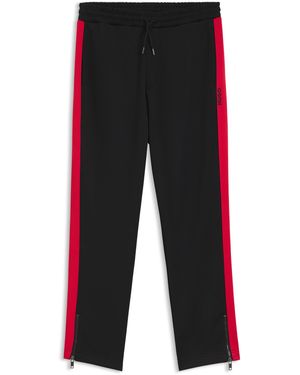 HUGO Relaxed-Fit Trainingsbroek Met Logoband - Zwart