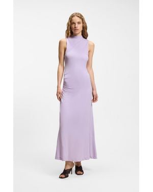 BOSS Light Purple Women's Jersey Dresses Size S