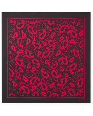 HUGO Bandana Estampada - Rojo