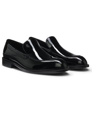 BOSS Loafer Aus Lackleder - Schwarz