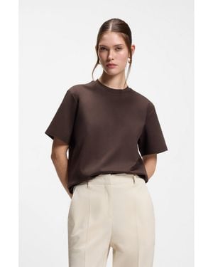 BOSS Relaxed-Fit T-Shirt - Brown