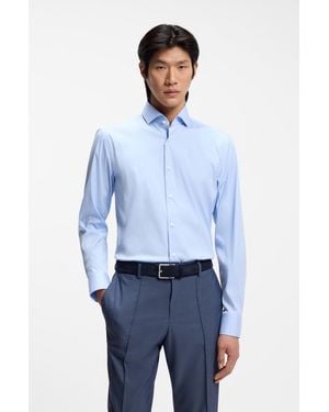 BOSS Slim-Fit Shirt - Blue
