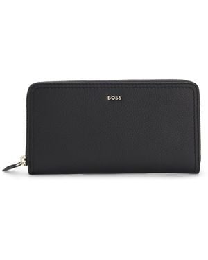 BOSS Ziparound Wallet - Black