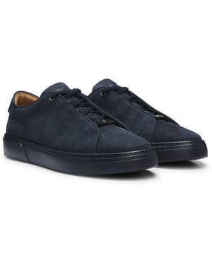 BOSS Sneakers Mit Schnürung - Blau