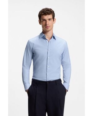 BOSS Slim-Fit Shirt - Blue