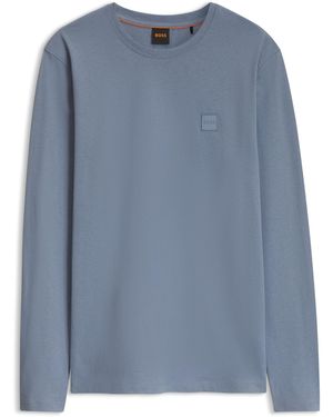 BOSS Maglia A Maniche Lunghe - Blu