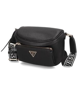 Guess Power Play Mini Sling - Schwarz