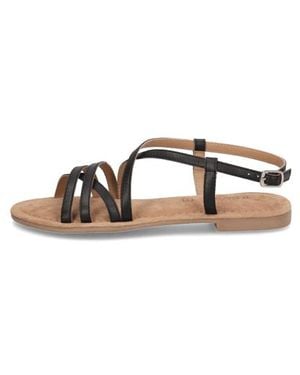 TT. BAGATT Glattleder Sandale - Schwarz
