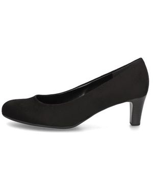 Gabor Veloursleder Pumps - Schwarz