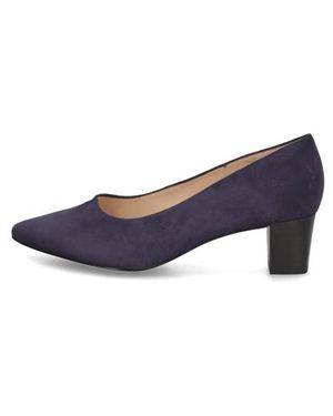 Peter Kaiser Veloursleder Pumps - Blau