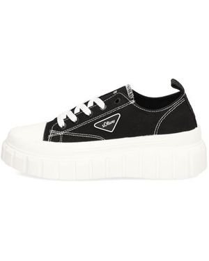 S.oliver Textil Sneaker - Schwarz