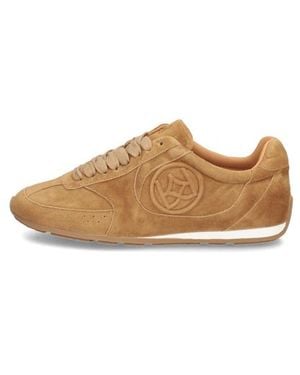 Kazar Helle Turnschuhe Aus Wildleder - Weiß