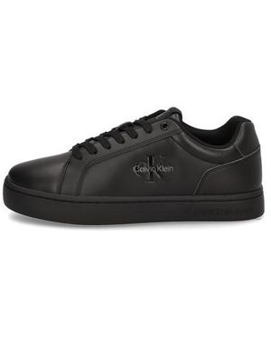Calvin Klein Classic Cupsole Mono Lth - Schwarz
