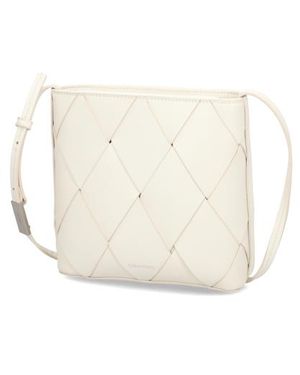 Calvin Klein Ck Woven Squarecrossbody - Weiß
