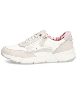 Relife Lederimitat Sneaker - Weiß