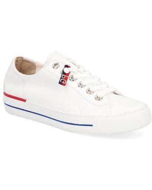 Paul Green Glattleder Sneaker - Weiß