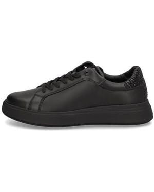 Calvin Klein Low Top Lace Up Woven - Schwarz