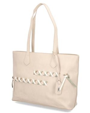 Rieker Lederimitat Shopper - Natur