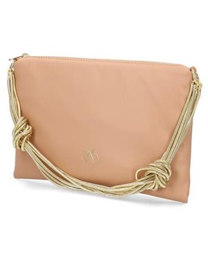 Silvia Schneider Lederimitat Tasche - Natur