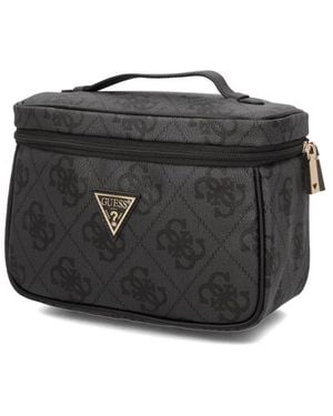 Guess Berta Toiletry Train Case - Schwarz