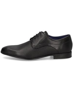 Bugatti Eleganter Schnürer - Schwarz