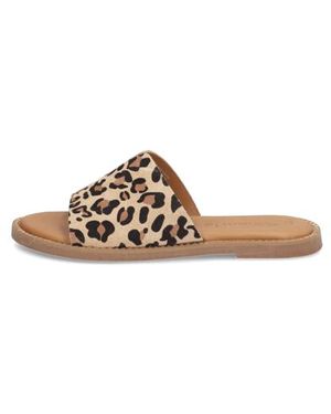 Tamaris Veloursleder Pantoffel - Weiß