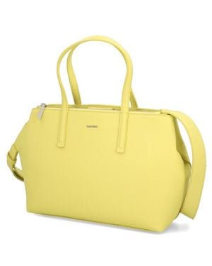 Calvin Klein Ck Must Tote Md - Gelb