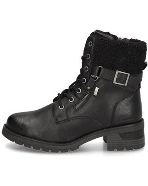 Tom Tailor Schnürboot - Schwarz