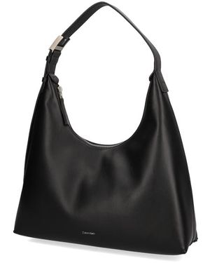 Calvin Klein Hardware Strap Hoboshoulder Bag - Schwarz