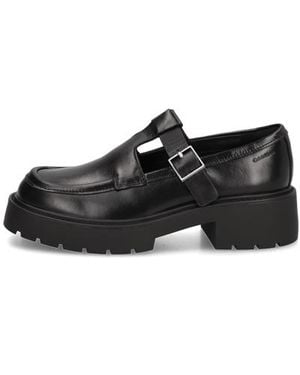 Calvin Klein Chunky Loafer Tbar Pol Lth - Schwarz