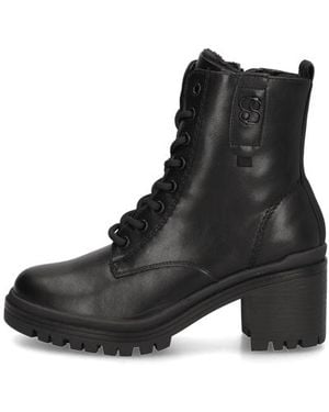 S.oliver Schnürboot - Schwarz