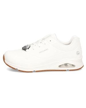 Skechers Work Relaxed Fit: Uno Sr - Weiß