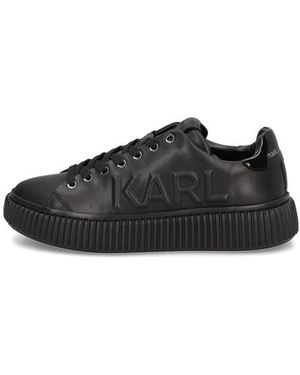 Karl Lagerfeld Kreeper Mens Geometrikarl Logo - Schwarz
