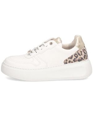 Gabor Lederkombination Sneaker - Weiß