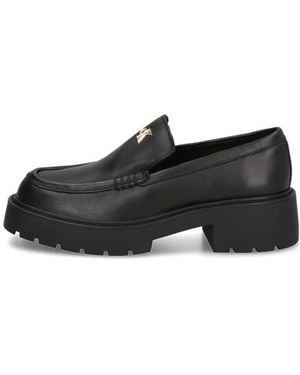Calvin Klein Chunky Loafer Lth Hdw - Schwarz