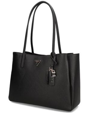 Guess Noelle Ii Tech Tote - Schwarz